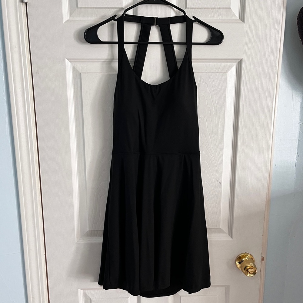 Halara Women's Cut Out Twisted Side Pocket 2-in-1 Mini Dance SZ L